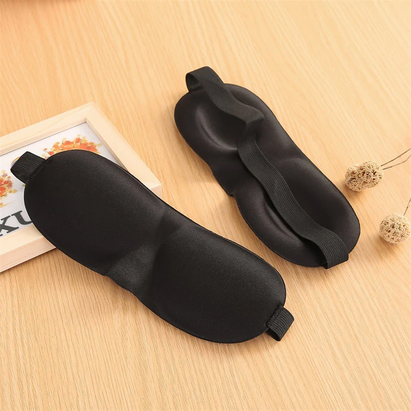 

3DSleep Mask Natural Sleeping Eye Mask Eyeshade Cover Shade Eye Patch Soft Portable Blindfold Travel Office Eyepatch Party Decor