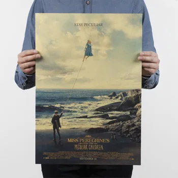 

Miss Peregrine /classic Movie Film poster/kraft paper/bar poster/Retro Poster/decorative Painting 51x35.5cm Wall Sticker