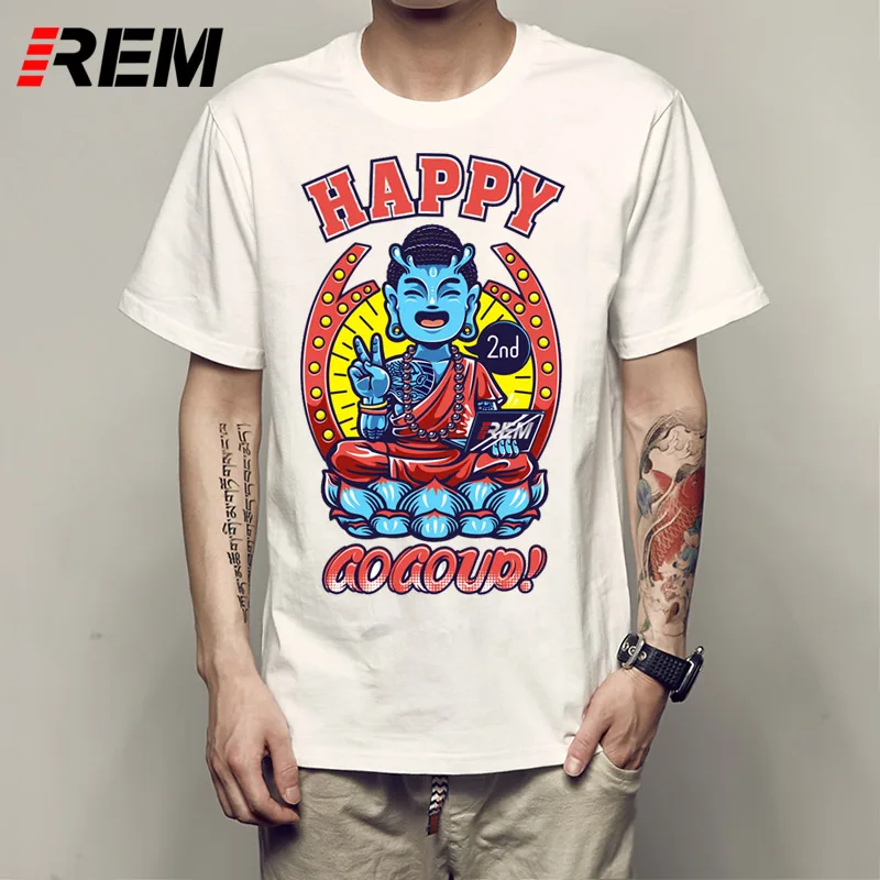 REM T shirt Funny Japanese Monster T Shirt Fashion Cool Novelty Kaiju