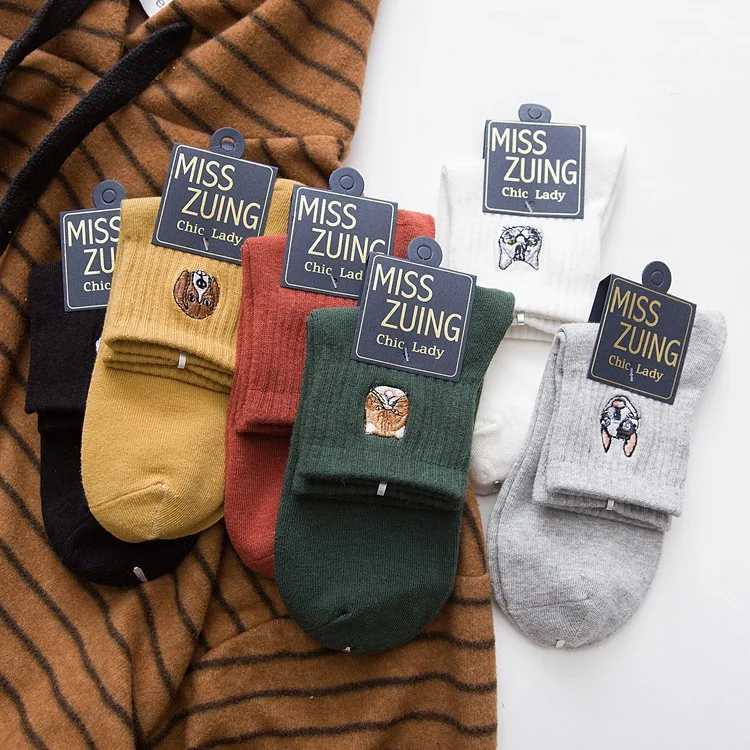 

Fashion Japanese Fluffy Socks Streetwear Cute Gothic Kawaii Ankle Socks Cat Socks