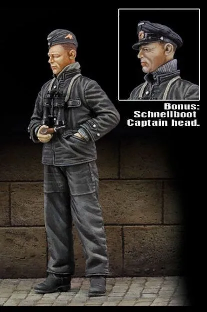 1/35 масштаб немецкая U лодка команда miniatures Второй мировой войны Смола | Наборы для сборки моделей -32814233566