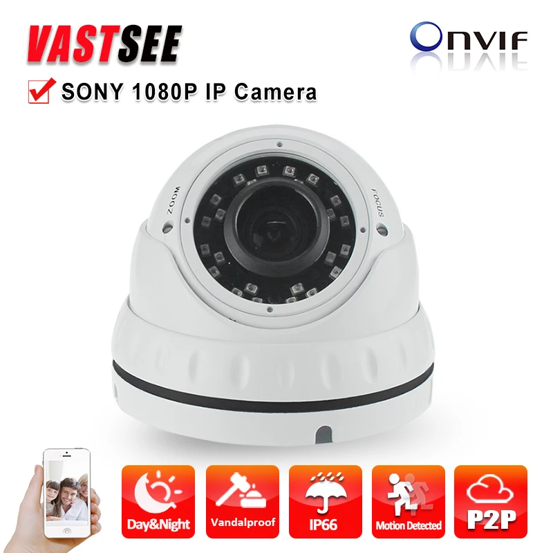 IP Camera 1080P Full HD 2mp indoor Onvif 1920*1080  Security CCTV P2P 36pcs LEDs 2.8-12MM Lens Zoom Night Vision IR-CUT