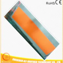 Силиконовая резина подогреватель 240 В 1200 Вт 200*800*1.5 мм клей 1 лицо 100 К термистор 1000 мм провод выйти из короткой стороне