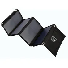 28W Outdoor folding Solar Panel USB Output Portable Foldable Power Bank waterproof travel High efficiency stability for phone