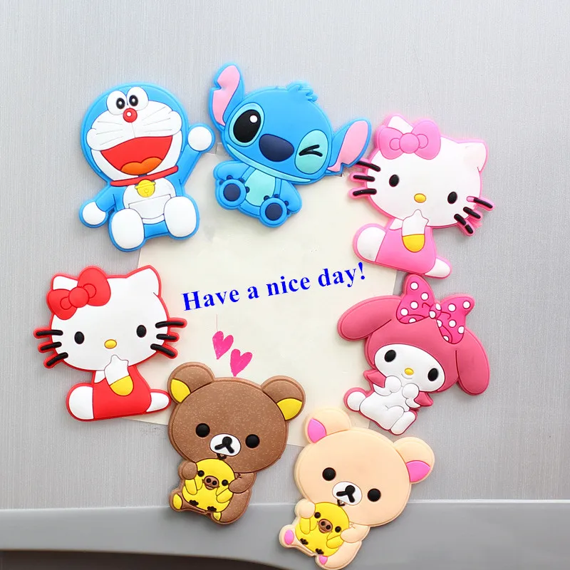 Free shipping HS38 creative cute cartoon animals Fridge 5pcs/lot