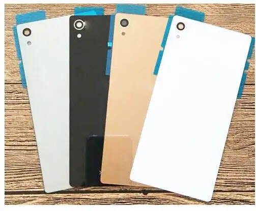 Задняя крышка корпуса батарейного отсека для Sony Xperia Z3 + Plus Z4 E6553 E6533 с клейкой