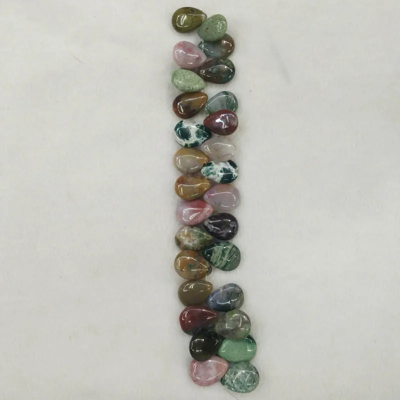 

Wholesale 28pcs/lot 13X18mm good quality natural onyx drop CAB CABOCHON teardrop stone beads for jewelry making free shipping