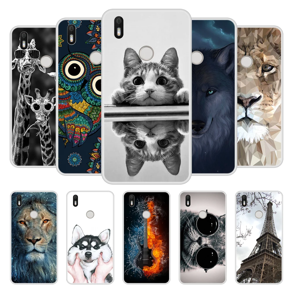 

Phone Case for BQ Aquaris X Soft Silicone TPU Chic Patterned Paint for BQ X Case Cover