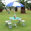 Outdoor Folding Table Chair   Camping Aluminium Alloy Picnic Table Waterproof Ultra-light Durable Folding Table Desk For ► Photo 3/6