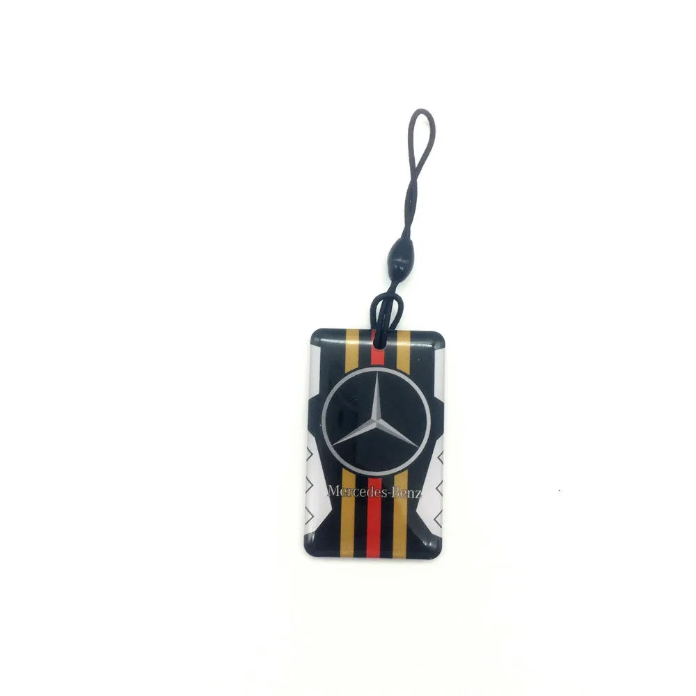 

1pcs UID Changeable S50 13.56Mhz Rewritable NFC Card Chinese magic 1K Cartoon RFID Keyfob Key Fob Blank Card Copy Clone