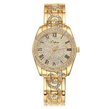 

fashion women watch with diamond gold watch ladies top luxury brand ladies jewelry bracelet watch relogio feminino pearl