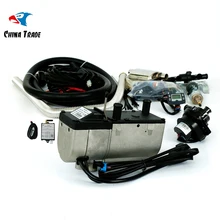 New with GSM control liquid parking heater 5kw 12v gasoline with water pump outside for vehicles