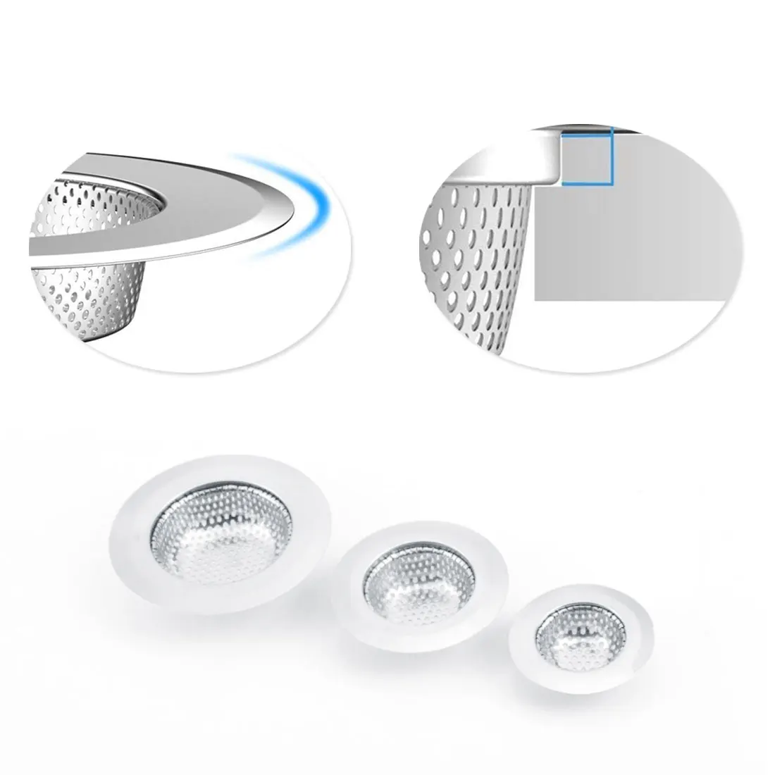 Kitchen Stainless Steel Sewer Sink Strainer Filter Drain Waste Clean sink strainer Hair Catcher Kitchen Sink Filter Floor Cover Kitchen Stainless Steel Sewer Sink Strainer Filter Drain Waste Clean sink strainer Hair Catcher Kitchen Sink Filter Floor Cover