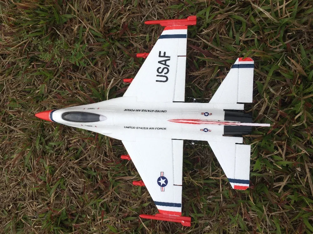 RC EDF реактивный самолет F16 50 мм