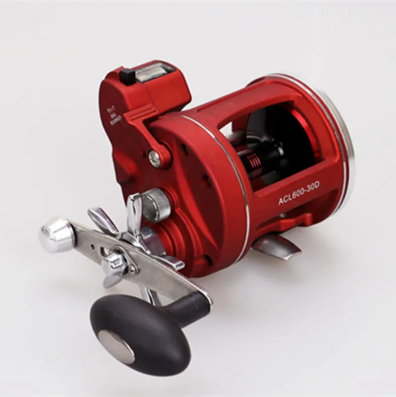 

Lizard Right and Left Hand Trolling Fishing Reel Boat Reel With Electric Power Line Counting Multiplier Reel Drum Fishing Reel