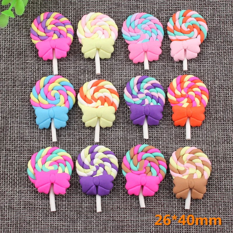 

2pcs Snacks Candy Necktie Lollipop Doll House Toys Children Gift Wholesale Dollhouse Miniature