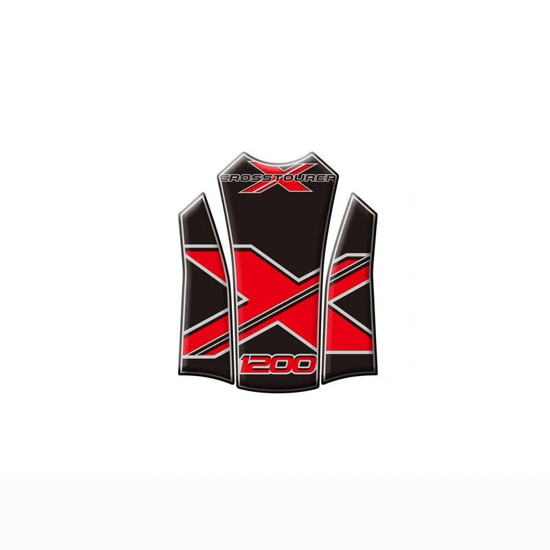 Мотоцикл 3D топливный бак Pad защитные наклейки для HONDA VFR1200X 2012- CROSSTOURER - Color: 2