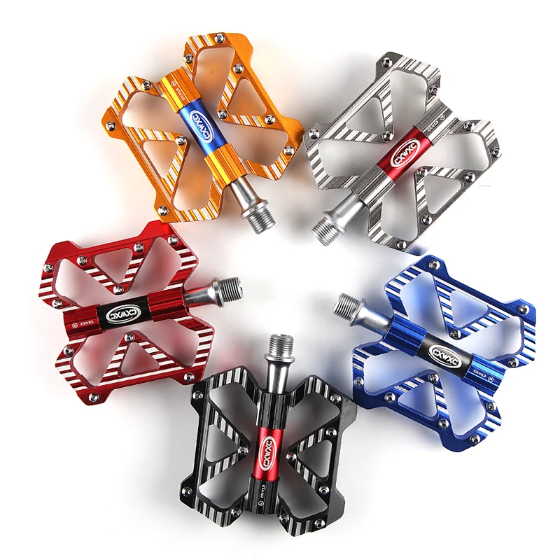 Mountain Bike Pedal MTB Pedal Bicycle Flat Pedals Aluminum Alloy Cycling Anti-skid 3 Bearings Platform Pedal Bicycle Accessories Mountain Bike Pedal MTB Pedal Bicycle Flat Pedals Aluminum Alloy Cycling Anti-skid 3 Bearings Platform Pedal Bicycle Accessories