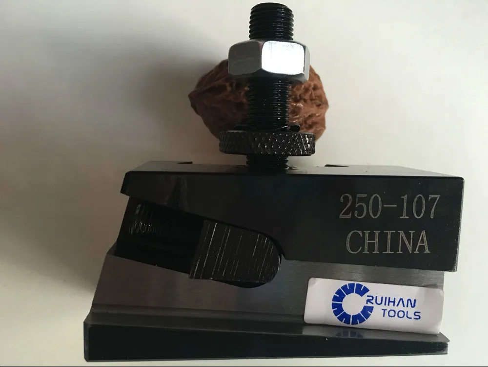 

250-107 Universal Parting Blade Tool Holder,used with 250-100 piston type locking tool post and 250-111 gib type tool post