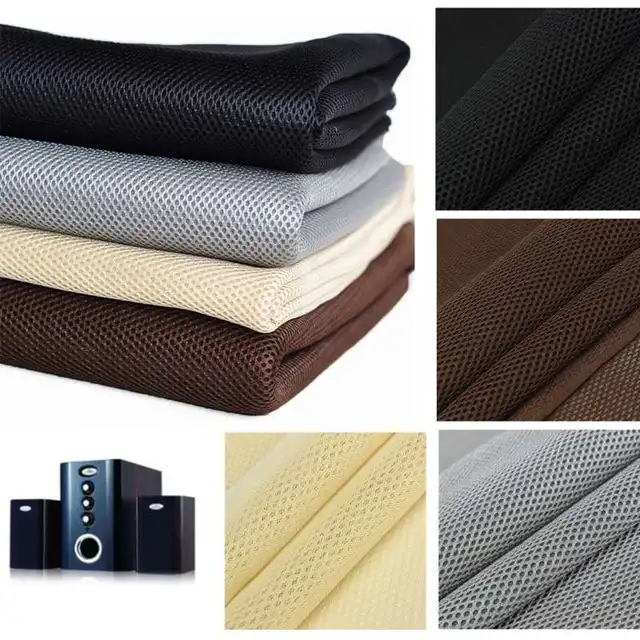 LEORY Speaker Grill Cloth Stereo Gille Fabric Speaker Mesh Cloth 1.4m x