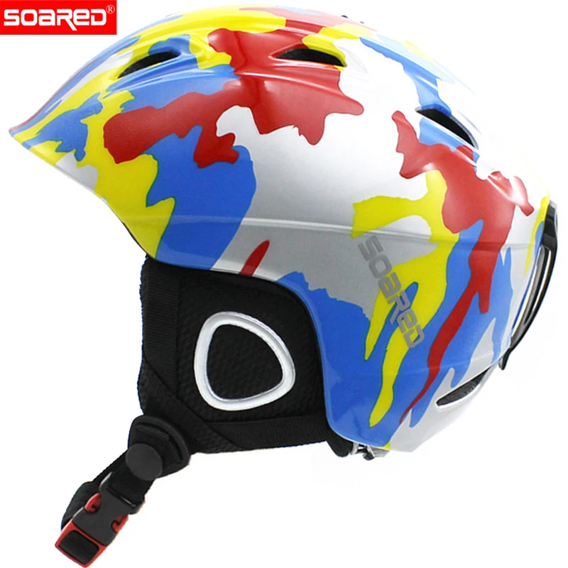 Buy Wholesale Warm Plush Ski Helmets Kids/Boys/Girls