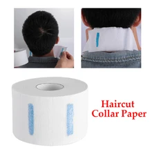 Шея рулон бумаги для стрижки волос салон воротник парикмахерский аксессуар Парикмахерская лента для шеи одноразовая стрижка воротник бумага
