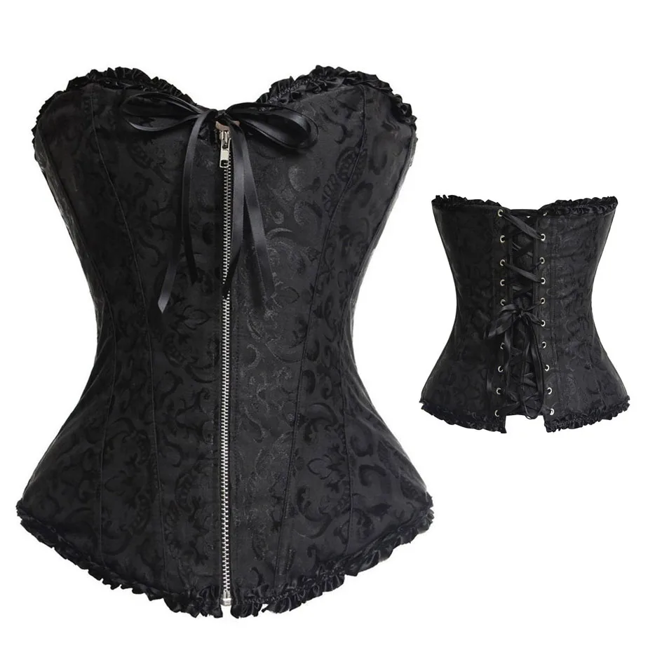 Женский атласный корсет с вышивкой размеры S 4XL/5XL/6XL|lace corset|corsets and bustierscorset plus |