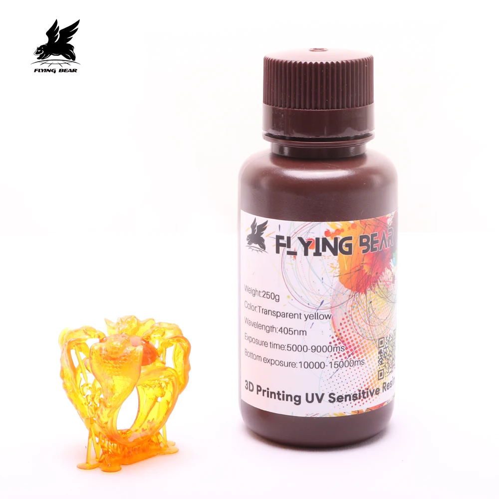 FlyingBear высокое и качественное Дешевое 405NM Смола DLP принтер SLA 3D смола|3D принтеры| |