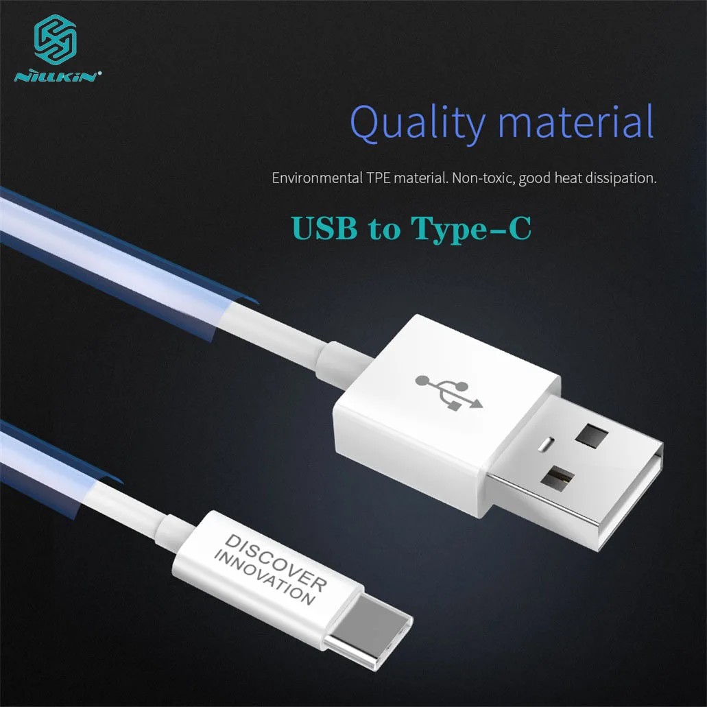 NILLKIN USB نوع C كابل لسامسونج S9 S8 سريع تهمة نوع-C الهاتف المحمول شحن سلك USB C كابل ل Xiaomi mi9 Redmi ملاحظة 7