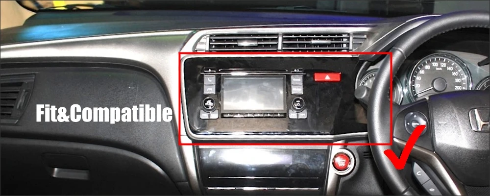 Flash Deal Liandlee For Honda City 2014~2018 RHD Android Car Radio CD DVD Player GPS Navi Navigation Maps Camera OBD TV HD Screen Media 7