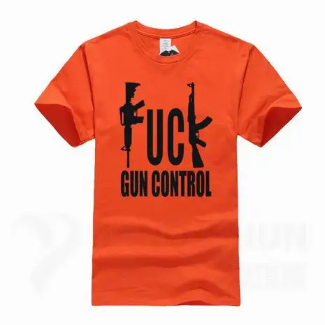 Забавная Мужская футболка с принтом с пистолетом, модный дизайн AR15 AK47, футболка с пистолетами, 16 цветов, бутик, хлопковые топы, футболки в стиле хип-хоп