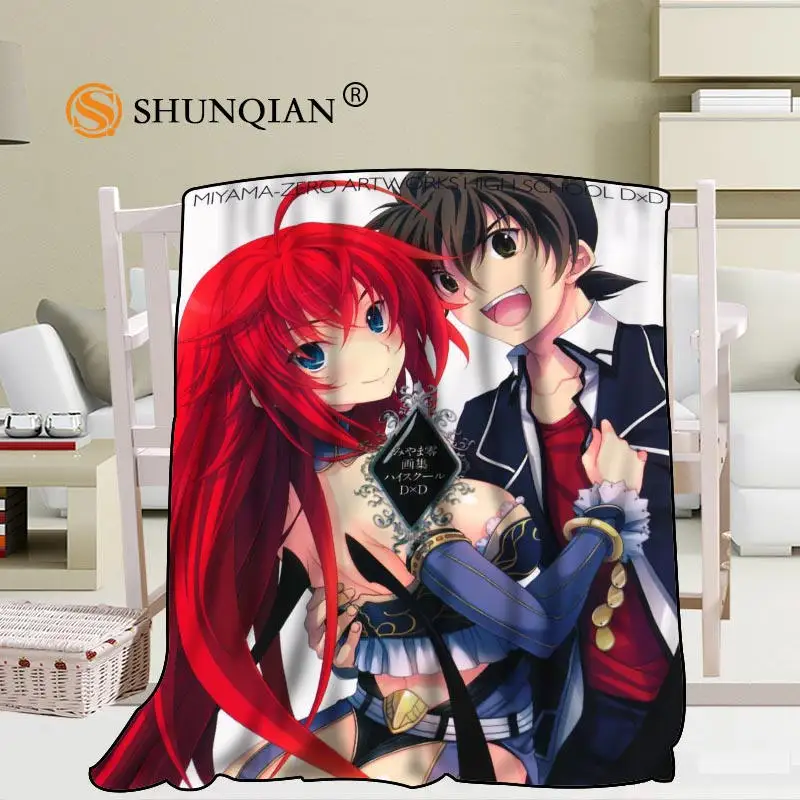 Одеяло DxD BorN на заказ смешанная ткань для старшей школы 56x80 дюймов 50x60 40x50 дивана