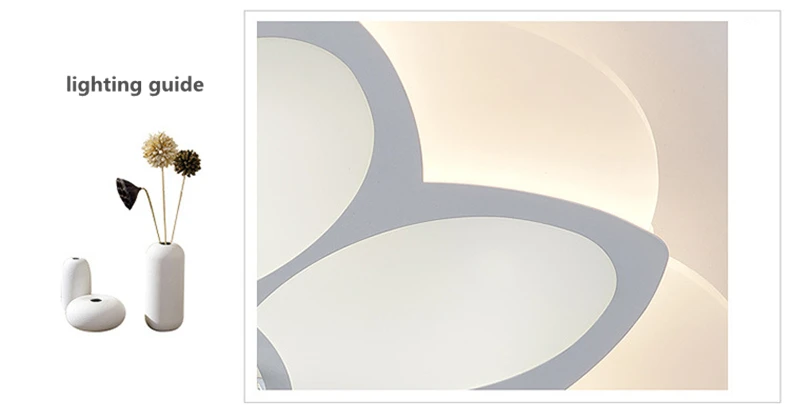 Современный романтический лепесток Дизайн акриловые светодиодный потолочный светильник блеск K9 cristal светильник потолочный светильник