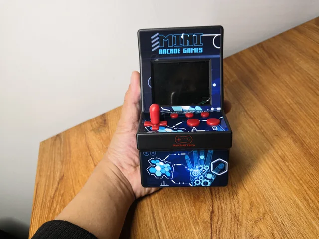 CoolBaby Mini Arcade Game Retro Machines for 220 Classic Handheld Video Games Portable Gaming ...
