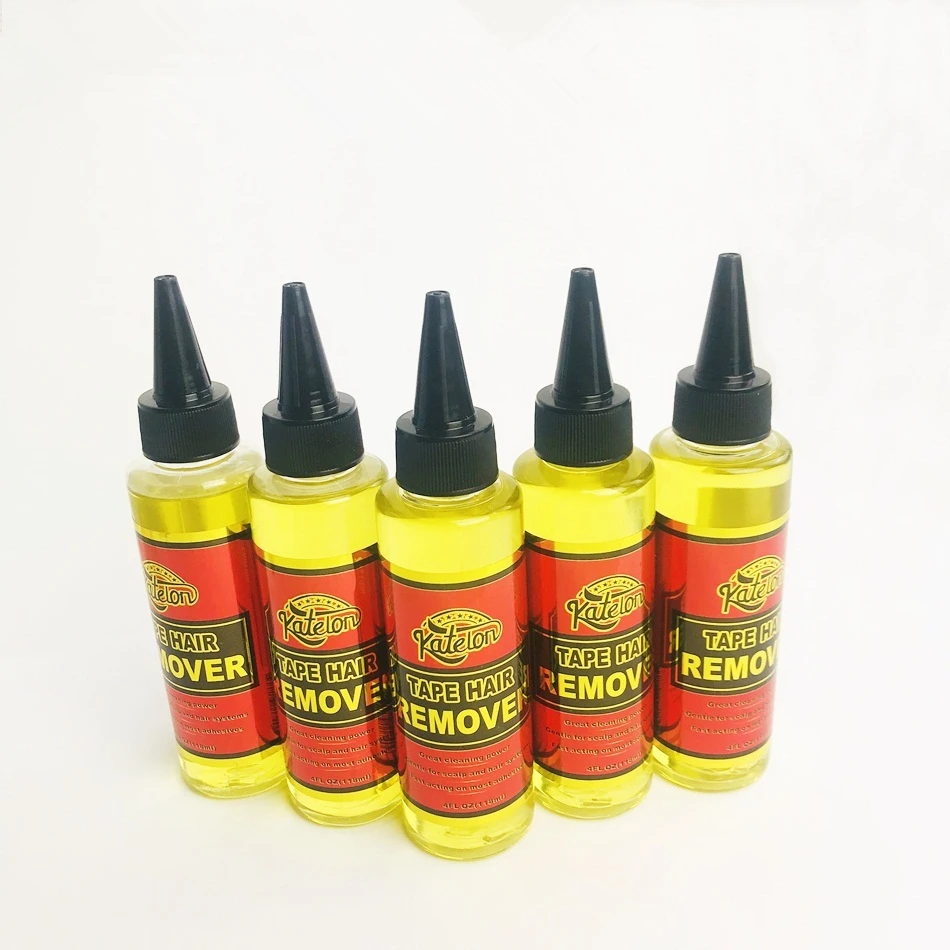 4Floz Tape Hair Remover 118ml Adhesive For Lace Wigs Toupees Professional Hair Extension Glue Remover For Salon Use