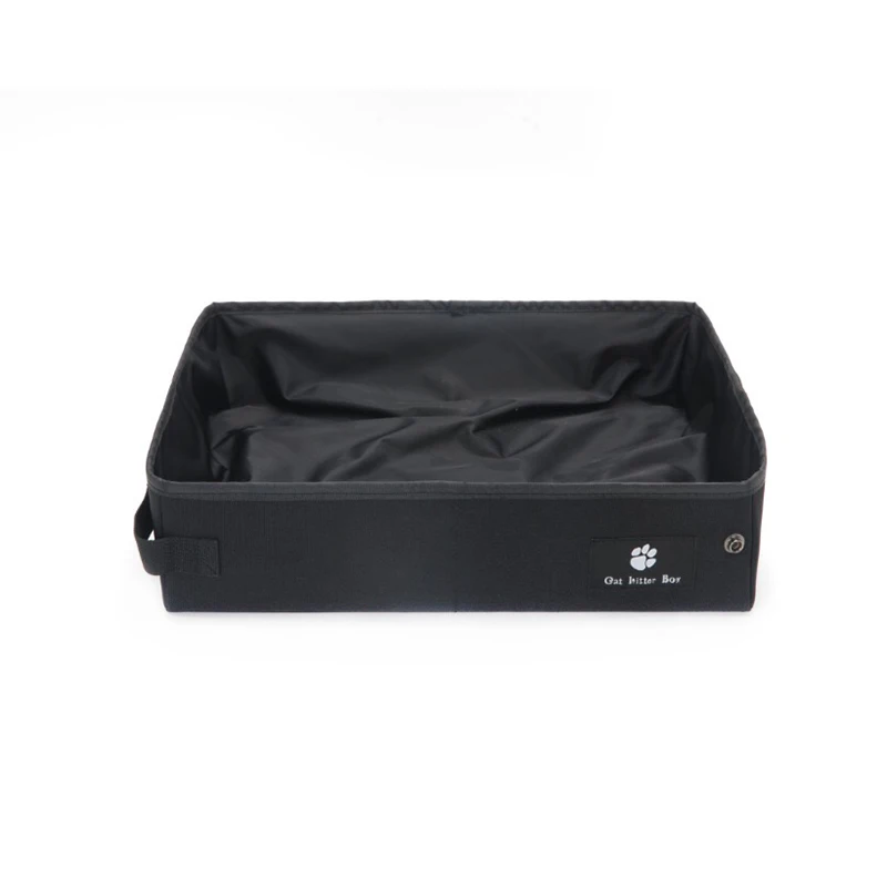 Idyllife Cat Bedpans Oxford Cloth Folding Litter Box Outdoor Basin for Kittens Waterproof Toilet Pet Supply Sandbox Cleaning Idyllife Cat Bedpans Oxford Cloth Folding Litter Box Outdoor Basin for Kittens Waterproof Toilet Pet Supply Sandbox Cleaning