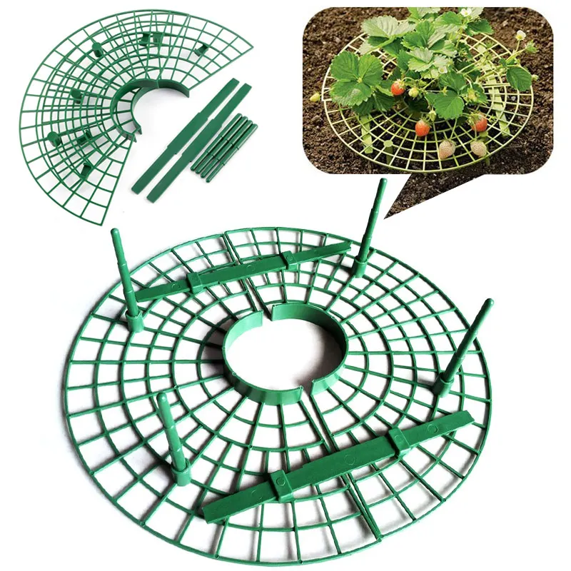 Клубника выращивание клубника поддерживает пластик удобный Творческий сад клубника посадки для овощей Прямая