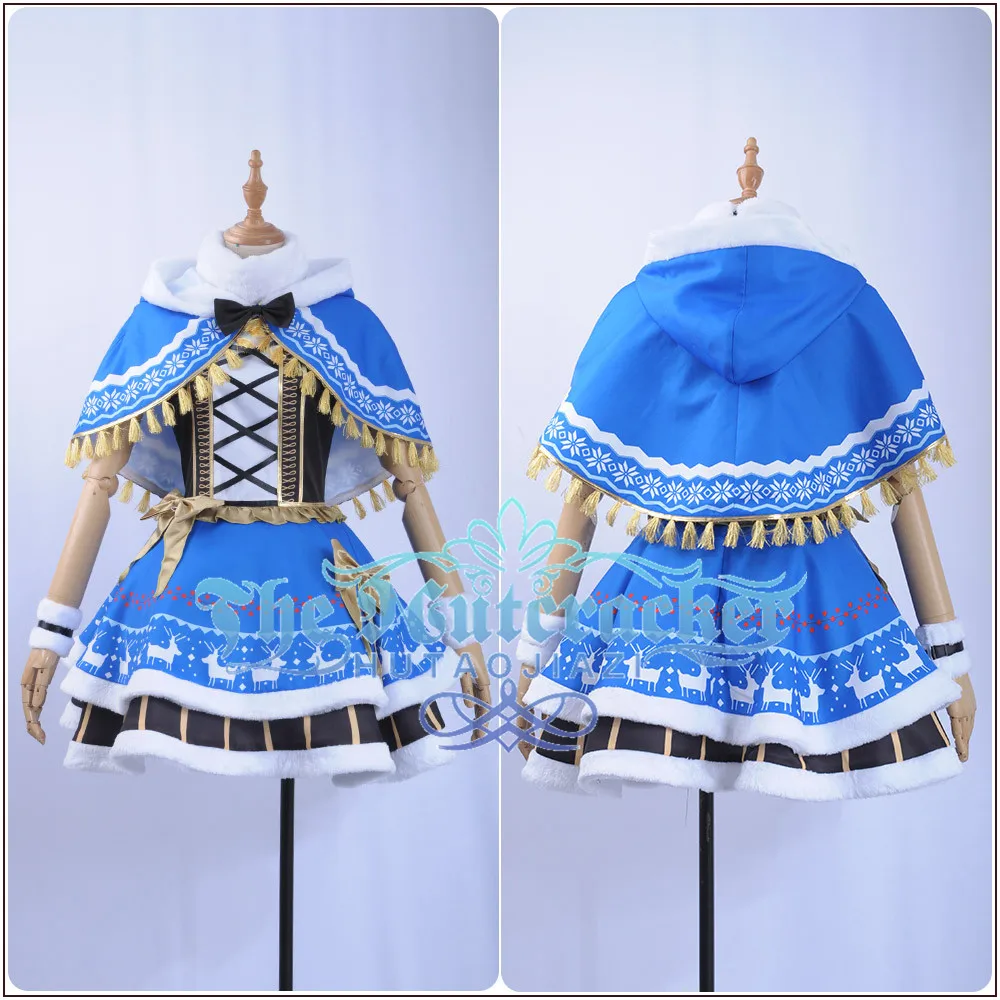 Карнавальный костюм Love Live! Женское платье корсет без рукавов Umi Sonoda для игр
