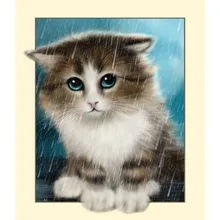 На заказ Алмазная картина eigen foto Птица Животные Кошки 5d diy Мандала Алмазная картина Полная площадь/круглые фильмы для украшения дома