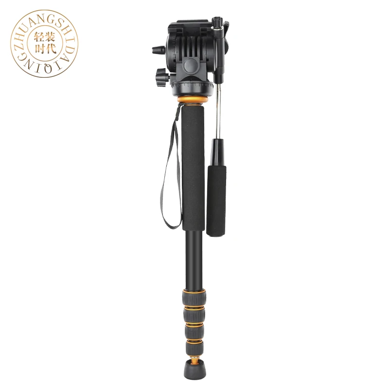 

QZSD Aluminium Alloy Q-188 Monopod Professional Portable Digital Camera Tripod For SLR Photography Handle DHL Free Shipping