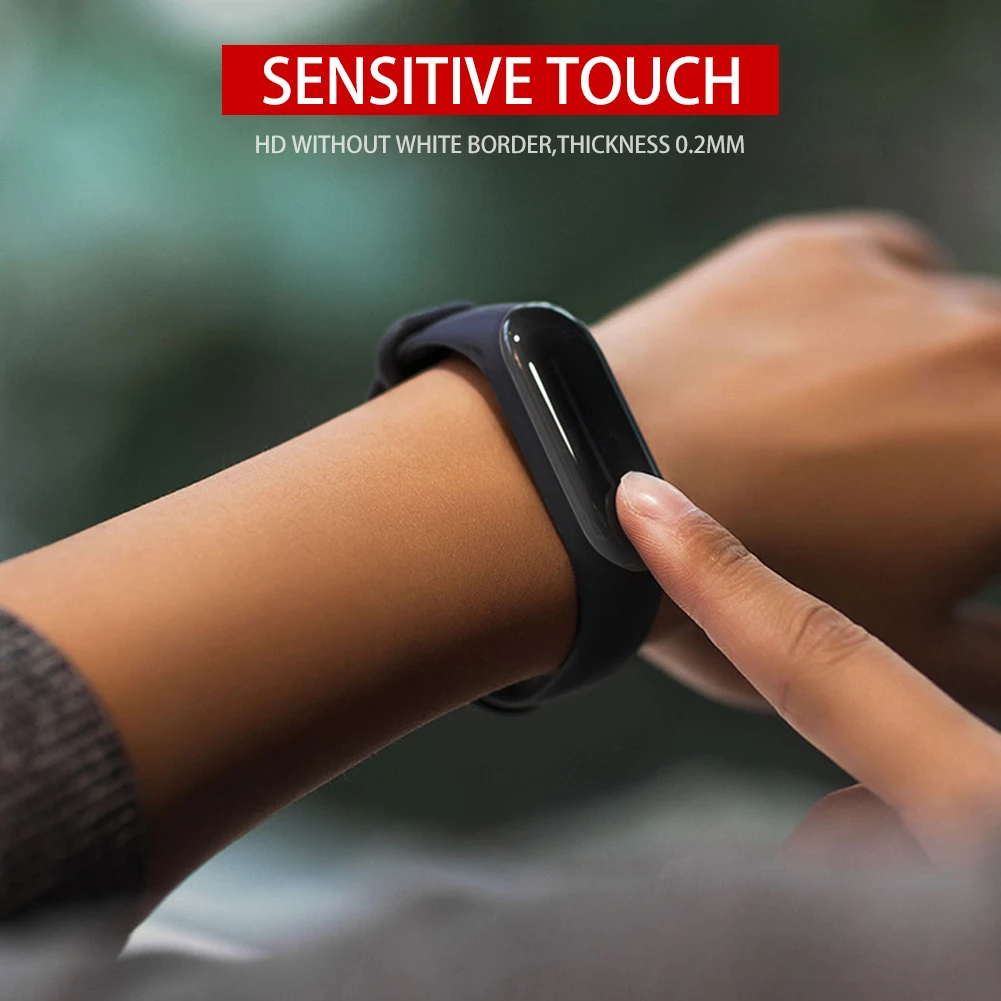 Для Xiaomi Mi Band 3 для Xiaomi Mi Band 2 закаленная Гидрогелевая пленка устойчивая к царапинам прозрачная защитная пленка