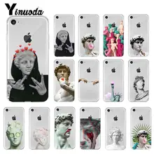 Yinuoda Альтернативная статуя Давид арт Модный чехол для телефона iPhone 8 7 6 6S Plus X XS MAX 5 5S SE XR 10 11 pro max