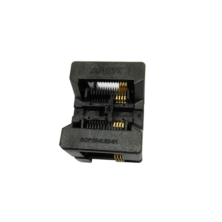 

Wholesale SSOP8 0.65mm socket SSOP8 TSSOP8 Burn in Socket High quality Chip IC Test Socket OTS-28-0.65-01 Programming Socket