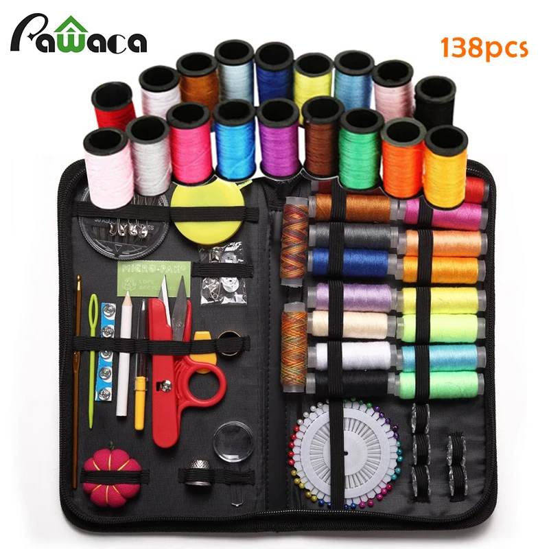 Home Sewing Kit 138 Pieces for Premium Sewing Supplies Sewing Needles