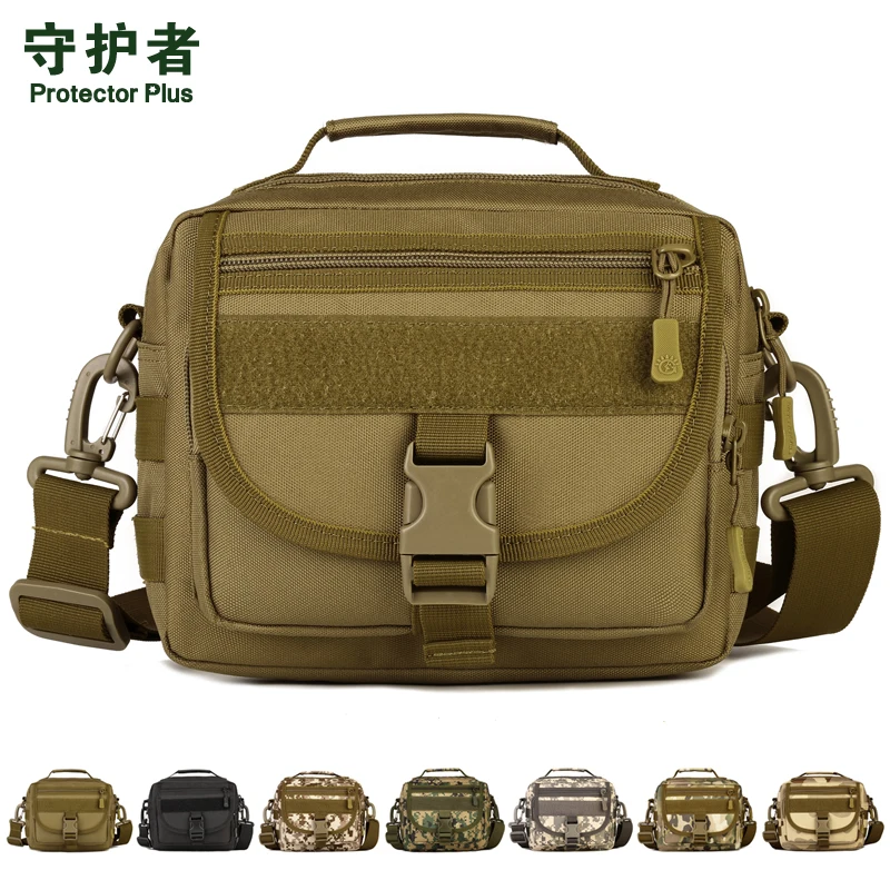 Protector Plus K315 Outdoor Sports Bag Camouflage Nylon Tactical Military Molle EDC Pouch Hiking