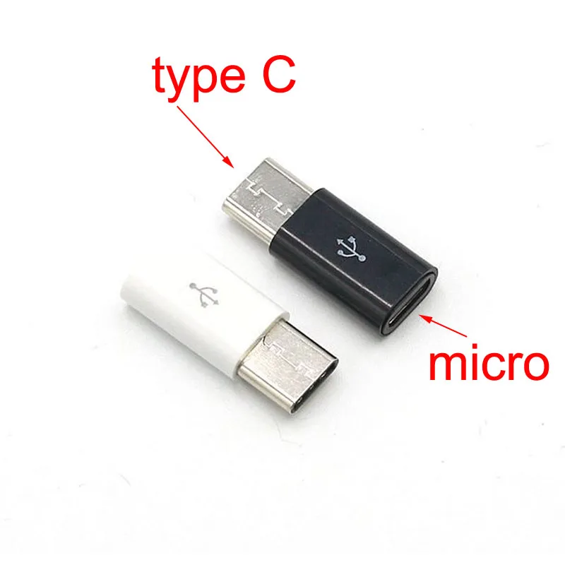 

2pcs Micro USB Female to Type C Male Adapter for Letv Xiaomi Mi 5X Oneplus Samsung S8 Plus