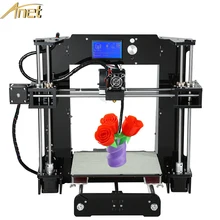 Анет A6 A8 3D принтер Наборы Desktop самостоятельно собрать RepRap Prusa i3 3D принтер комплект DIY с бесплатными нитей TF карты 12864LCD Дисплей