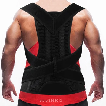 

Premium Back Belt Posture Corrector Spine Shoulder Bandage Corset Orthopedic Brace Scoliosis Back Support Belt Man Woman