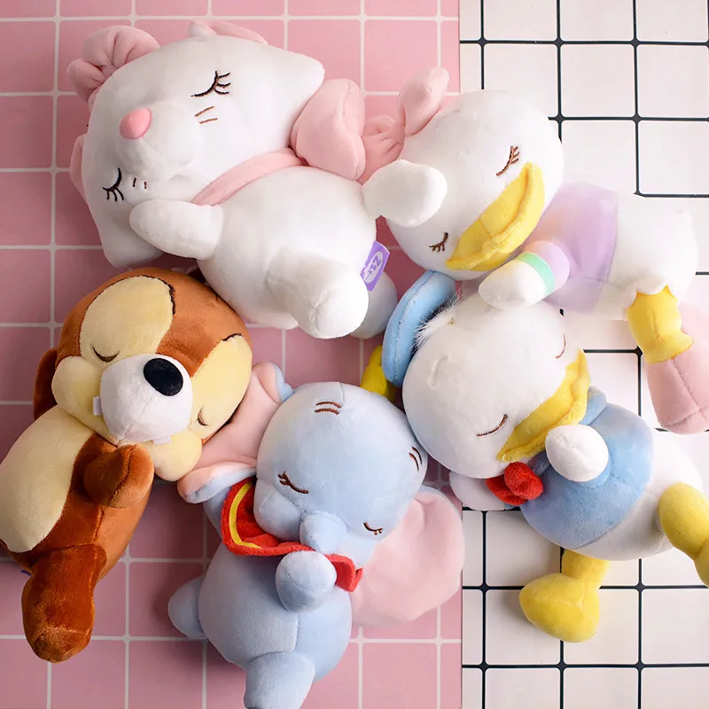 

IVYYE 10 to 19cm Sleep STITCH Anime Stuffed Plush Dolls Cute Fluffy doll Cartoon Animal Toys Baby Kids XMAS Gifts New