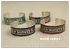 BB-460 Tibetan Mantras Bangles Copper inlaid Colorful Stone Open Cuff OM MANI PAD ME HUM 3